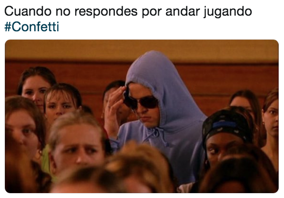 Memes de Confetti México
