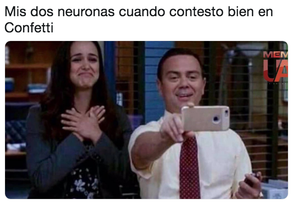 Memes de Confetti México