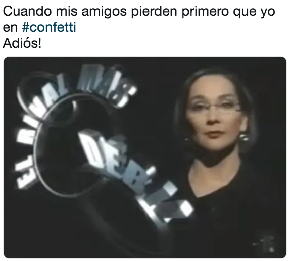Memes de Confetti México