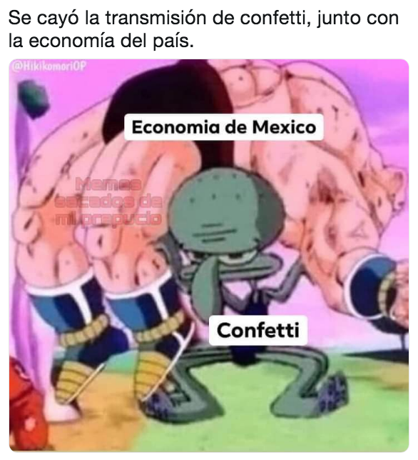 Memes de Confetti México