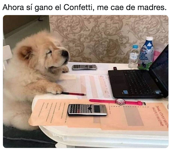Memes de Confetti México