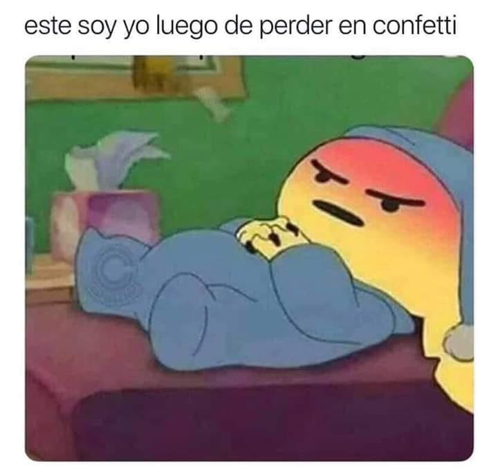Memes de Confetti México