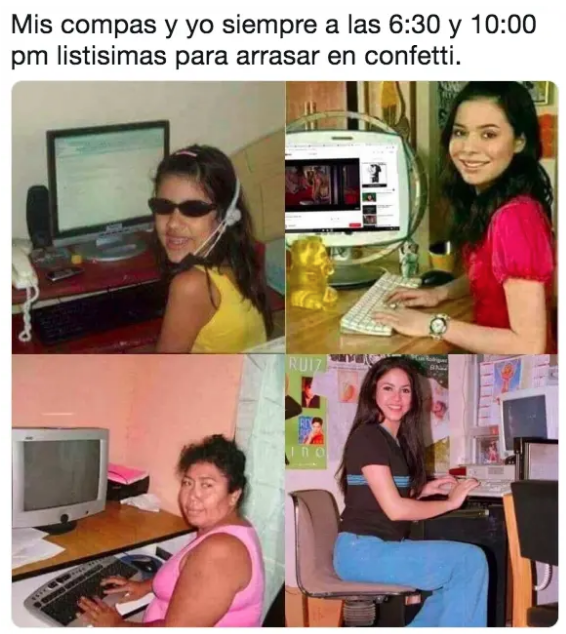 Memes de Confetti México
