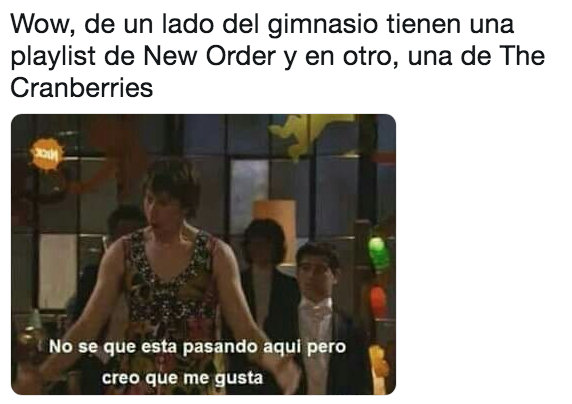 Memes del gimnasio en año nuevo