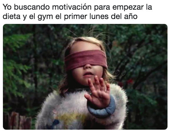 Memes del gimnasio en año nuevo