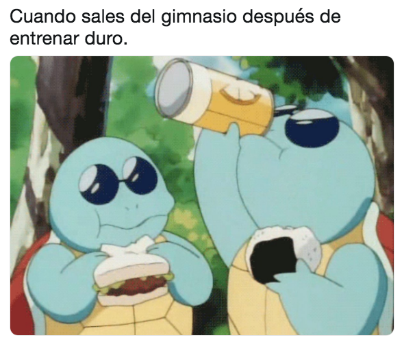 Memes del gimnasio en año nuevo