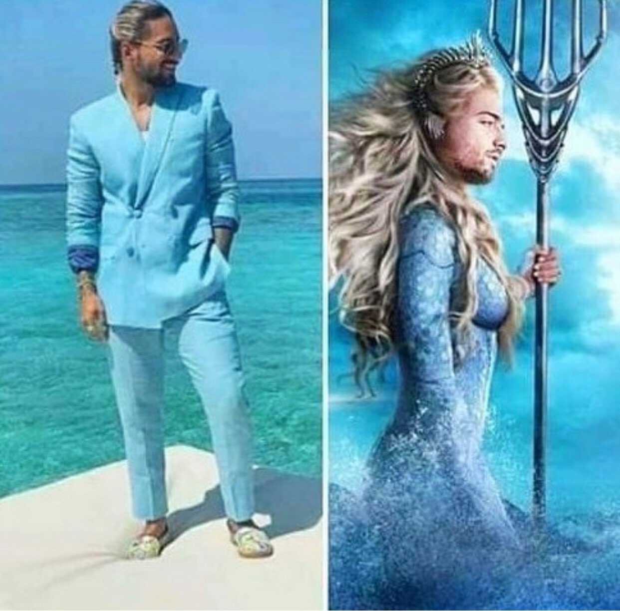 Memes de Maluma en el Mar