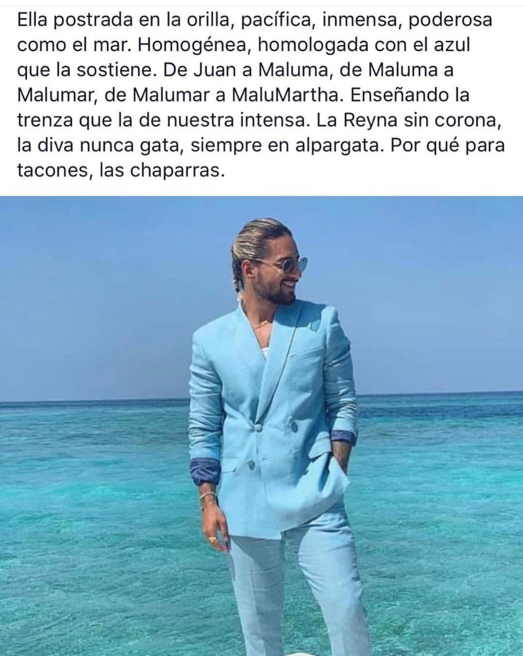 Memes de Maluma en el Mar