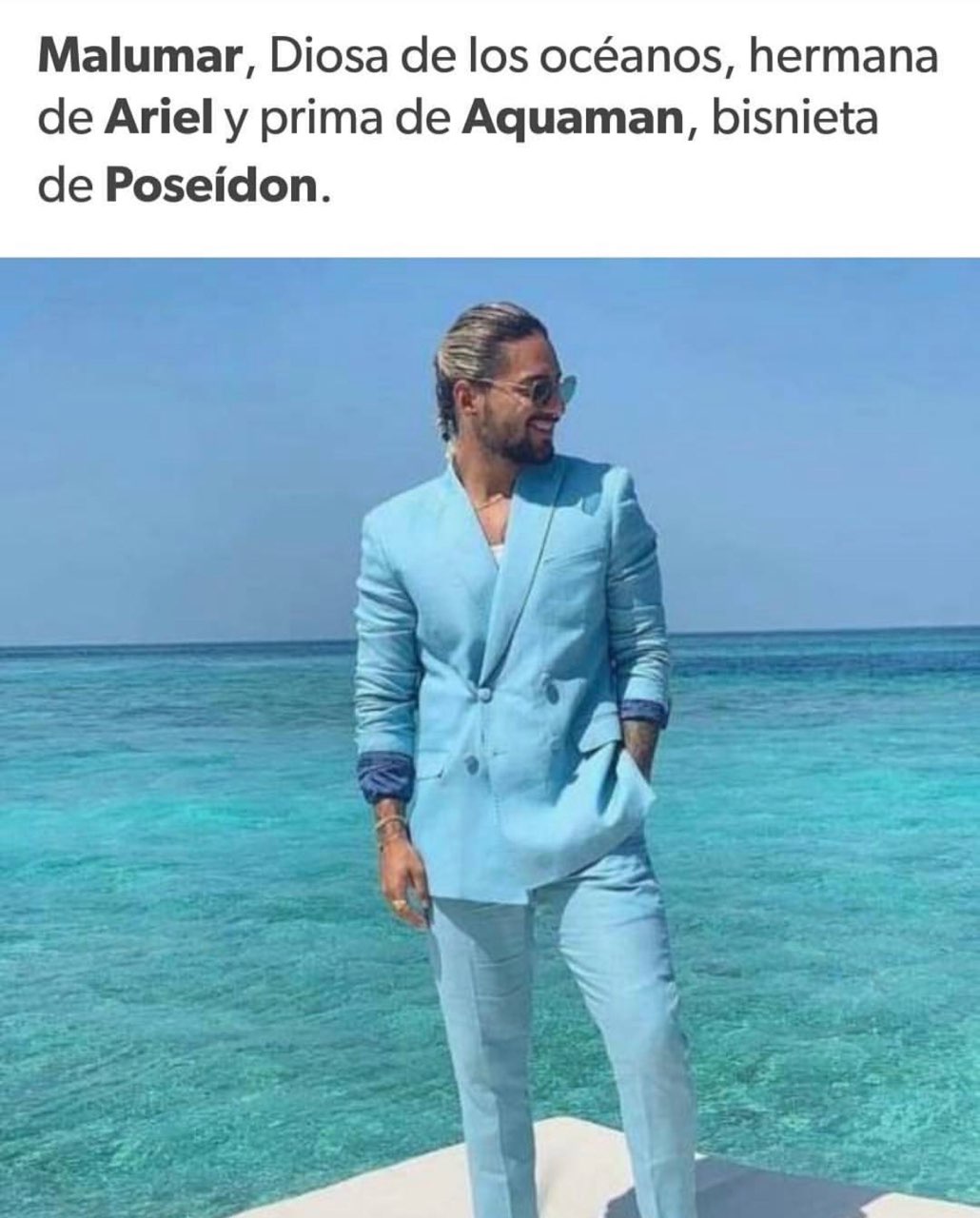 Memes de Maluma en el Mar