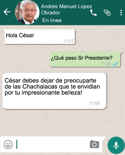 Memes del WhatsApp de AMLO