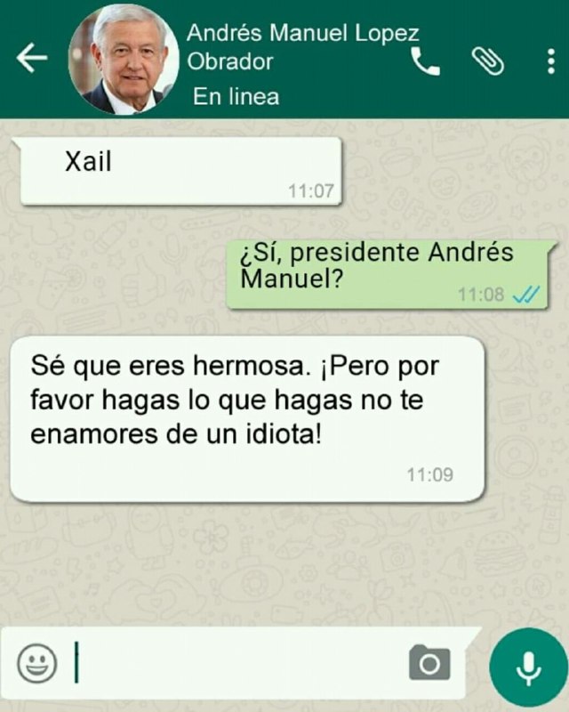 Memes del WhatsApp de AMLO
