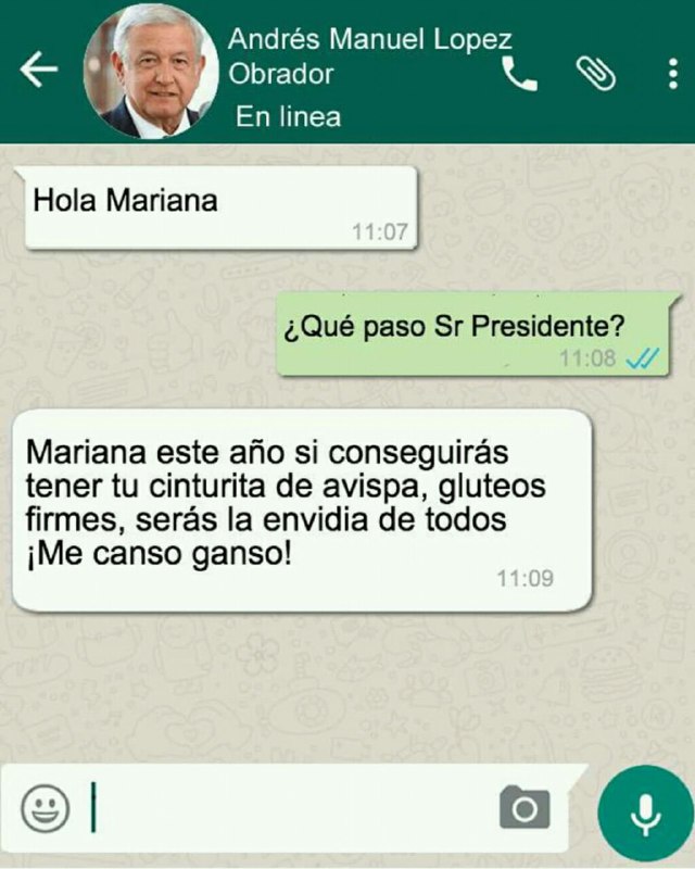 Memes del WhatsApp de AMLO