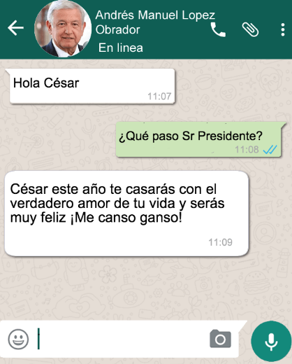 Memes del WhatsApp de AMLO