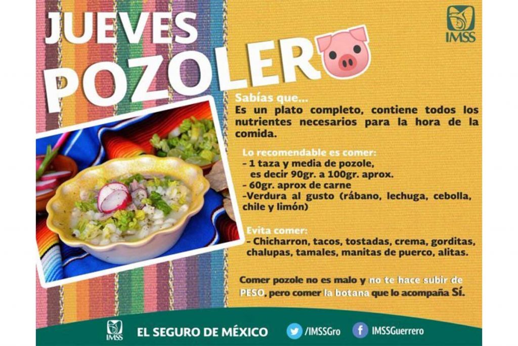 El pozole es una de las comidas más saludables según el IMSS