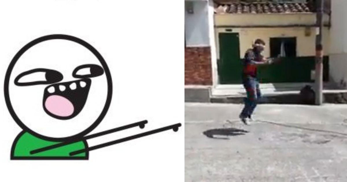 Saltaba La Cuerda Con Ojos Vendados Y Amigos Lo Abandonan, Amigos Lo Abandonan Mientras Saltaba La Cuerda, Saltar La Cuerda, Amigos Abandonan, Saltar La Cuerda Ojos Vendados, Ojos Vendados