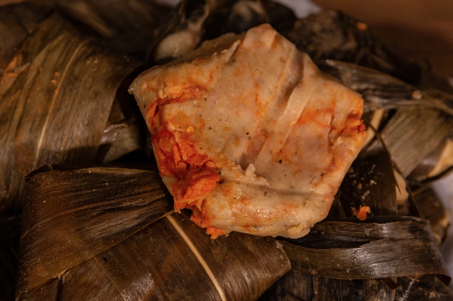 Los tamales de chilaquiles en Michoacán