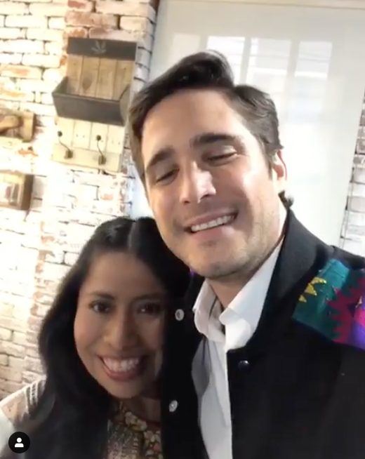Yalitza Aparicio y Diego Boneta anuncian proyecto juntos