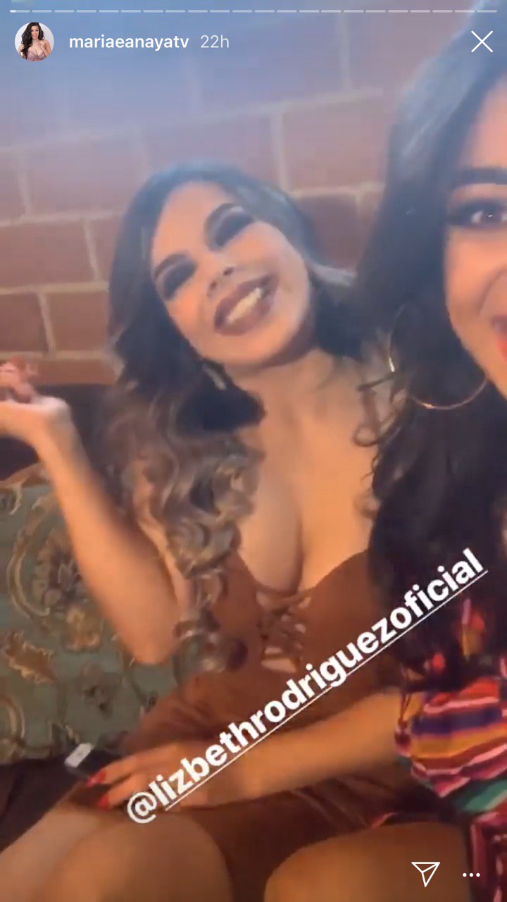 María Elena Anaya se reúne con Lizbeth Rodriguez