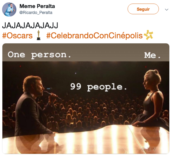 Lady Gaga y Bradley Cooper se ganaron los Oscar