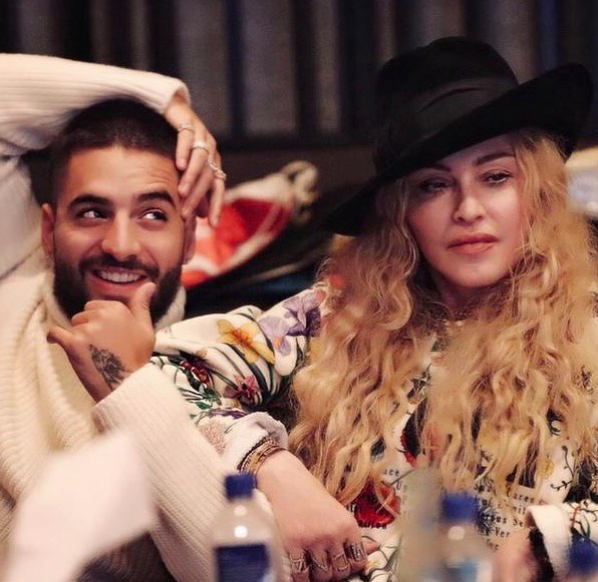 Madonna le entra al perreo: sacará canción con Maluma
