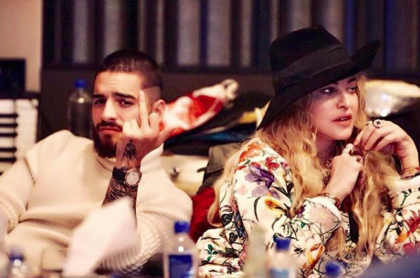 Madonna le entra al perreo: sacará canción con Maluma