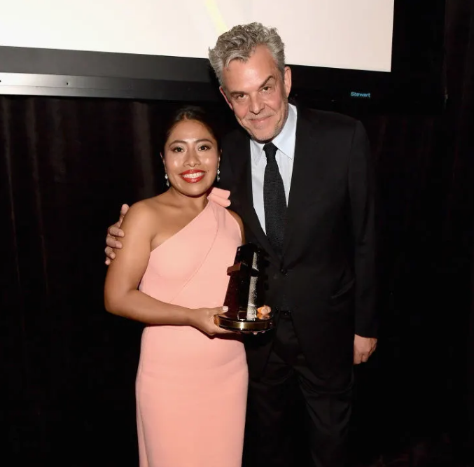 Las fotos de Yalitza Aparicio con otros famosos y famosas