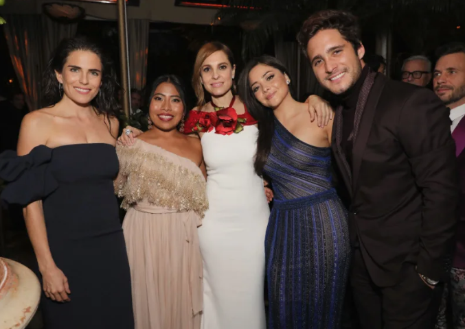 Las fotos de Yalitza Aparicio con otros famosos y famosas