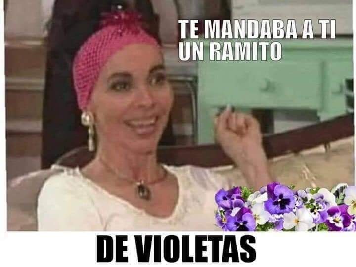 Historia detrás "Ramito de violetas" con memes 14 de febrero