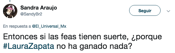 Laura Zapata llama fea a Yalitza Aparicio