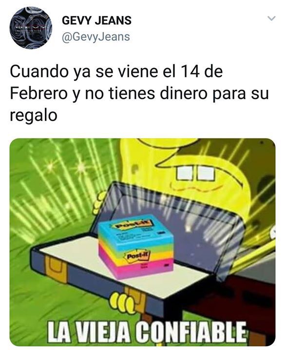 Memes 14 de febrero