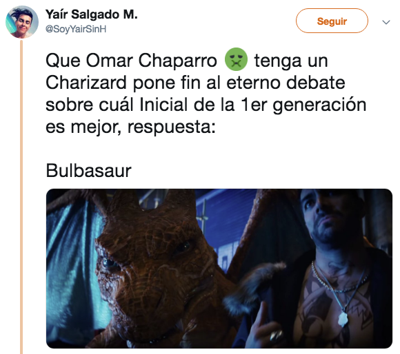 Memes de Omar Chaparro en la película de Pokémon