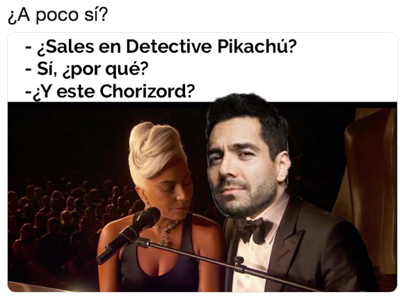 Memes de Omar Chaparro en la película de Pokémon