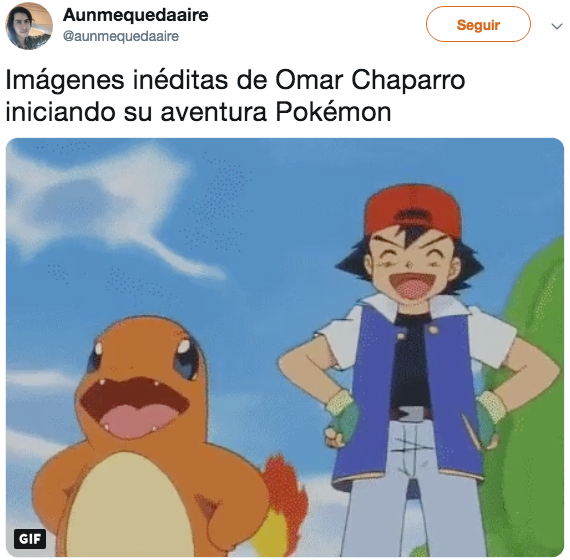 Memes de Omar Chaparro en la película de Pokémon