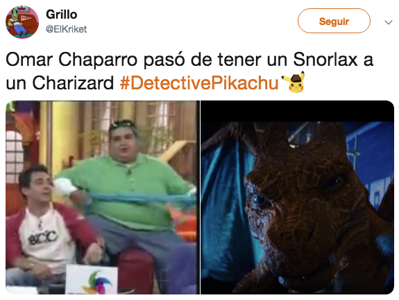Memes de Omar Chaparro en la película de Pokémon