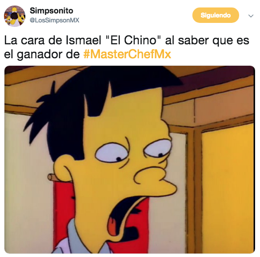 Memes de la final de Master Chef México