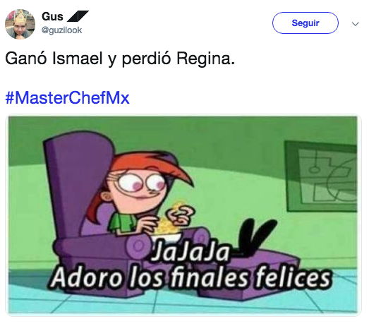 Memes de la final de Master Chef México