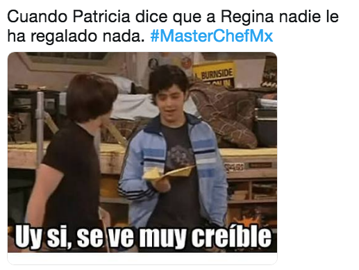 Memes de la final de Master Chef México