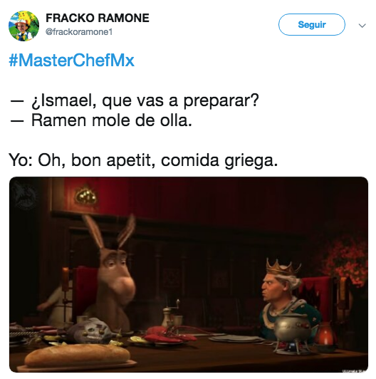 Memes de la final de Master Chef México
