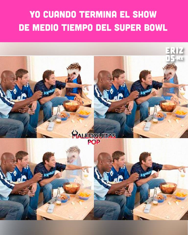 Memes del medio tiempo del Super Bowl
