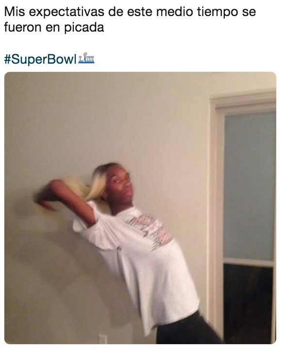 Mejores memes medio tiempo del super bowl 2019