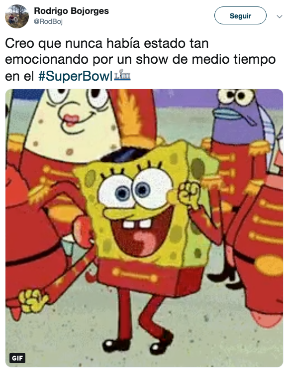 Memes del show de medio tiempo del super bowl 2019