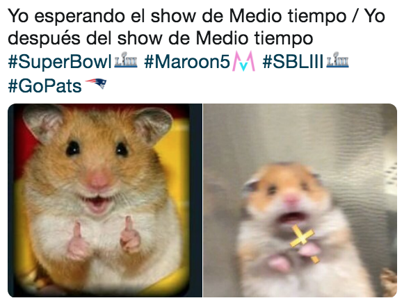 Mejores memes medio tiempo del super bowl 2019