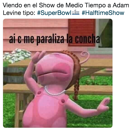 Memes del show de medio tiempo del super bowl