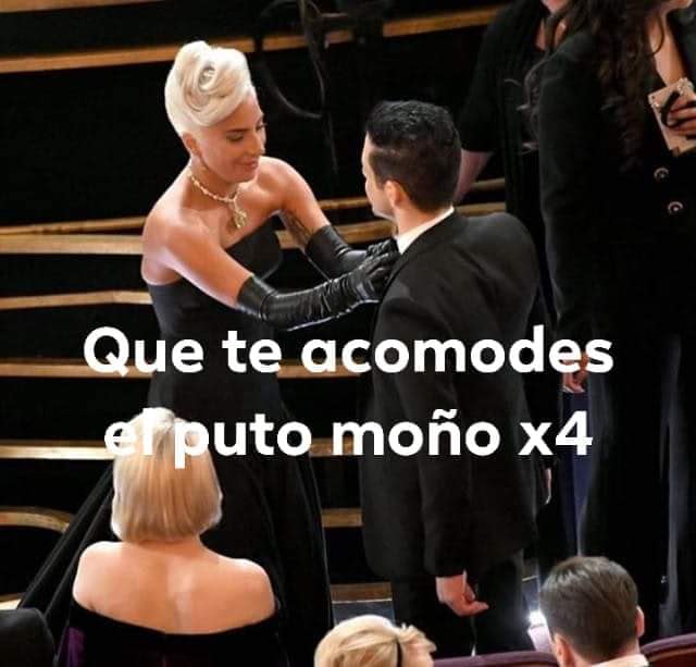 El moño de Rami Malek en los Oscar