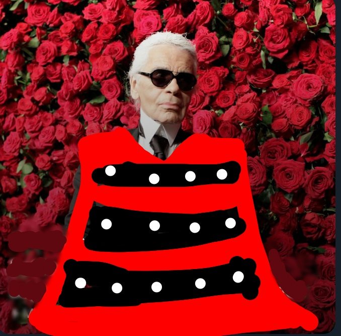 Comparan a Karl Lagerfeld con Chavela Vargas