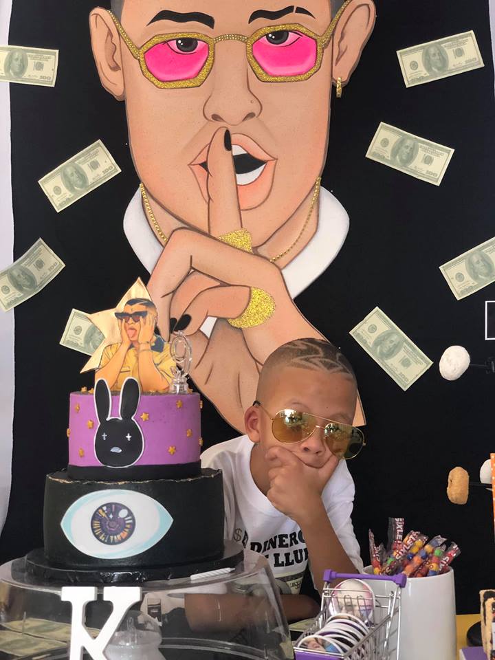 Niño pide fiesta temática de cumpleaños inspirada en Bad Bunny