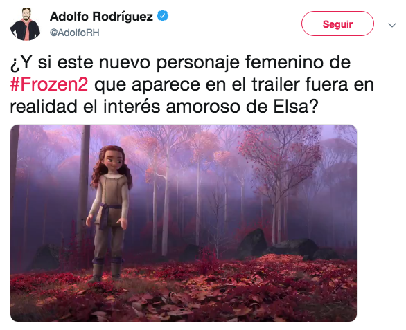 Piden que Elsa tenga novia en Frozen 2
