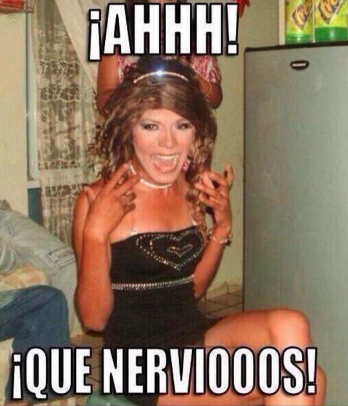 Meme qué nervios