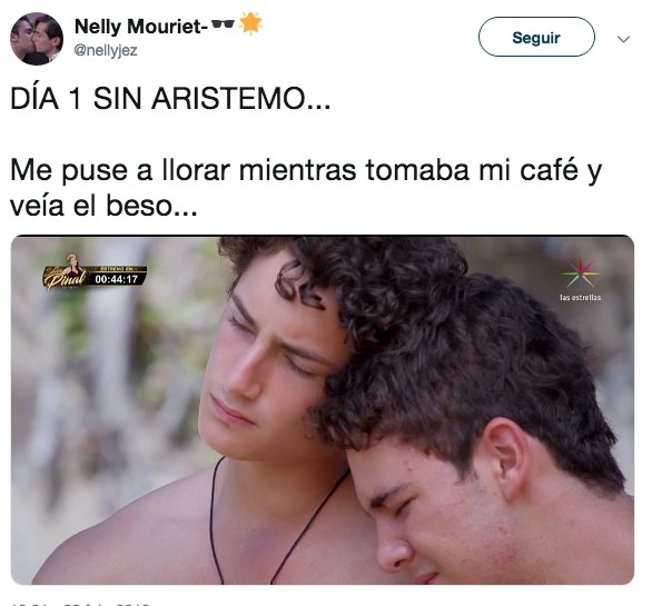 Reacciones al beso de Aristemo