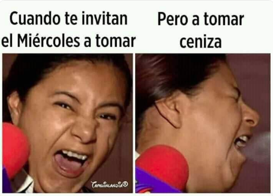 Los mejores memes del Miércoles de Ceniza
